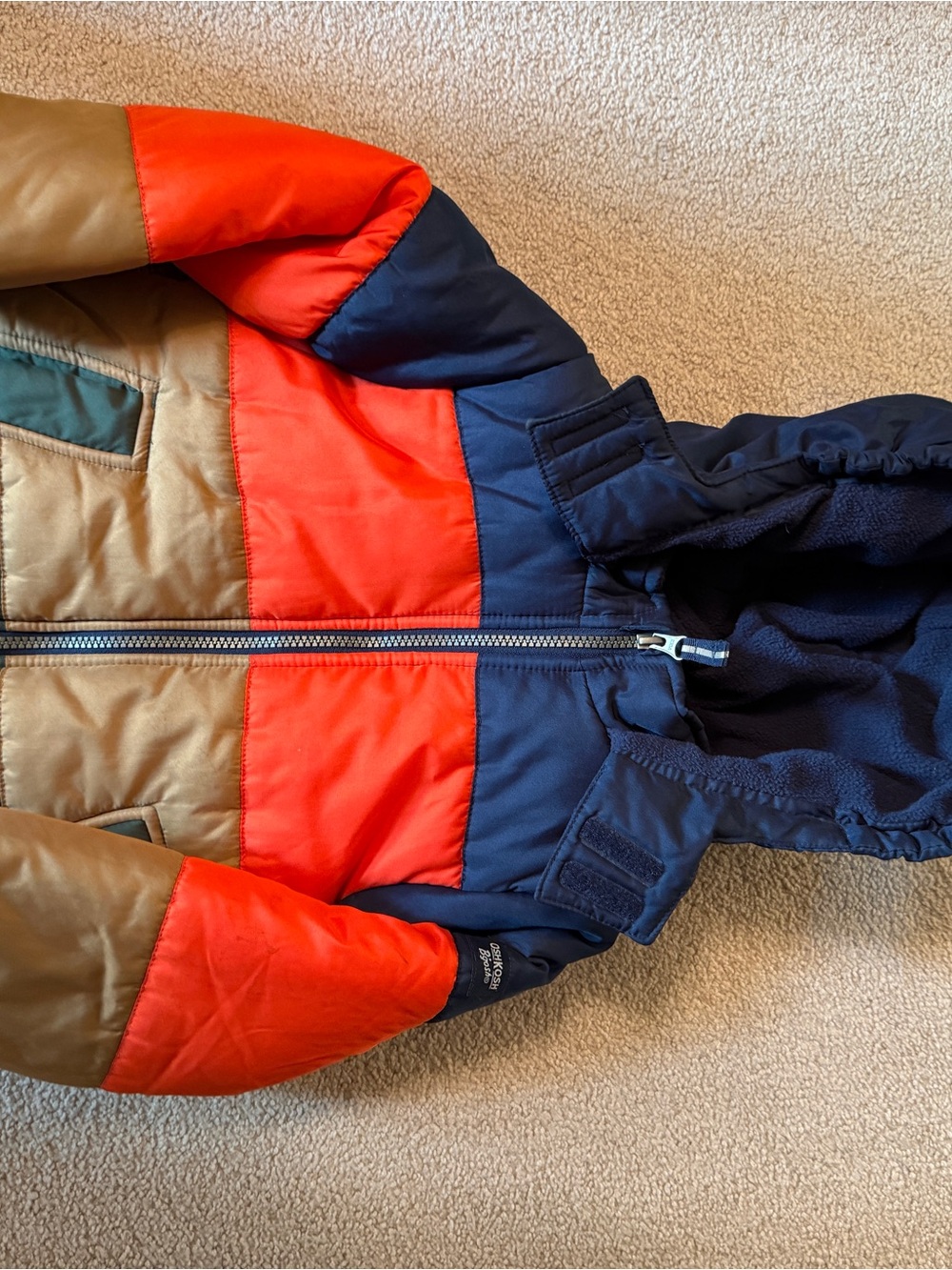 OshKosh B’Gosh Colorblock Kids Coat s/4 - Picture 6 of 7